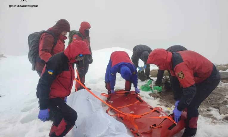 На горі Піп Іван виявили тіло загиблого туриста