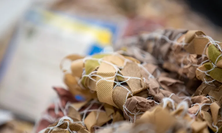 Маскувальні сітки.