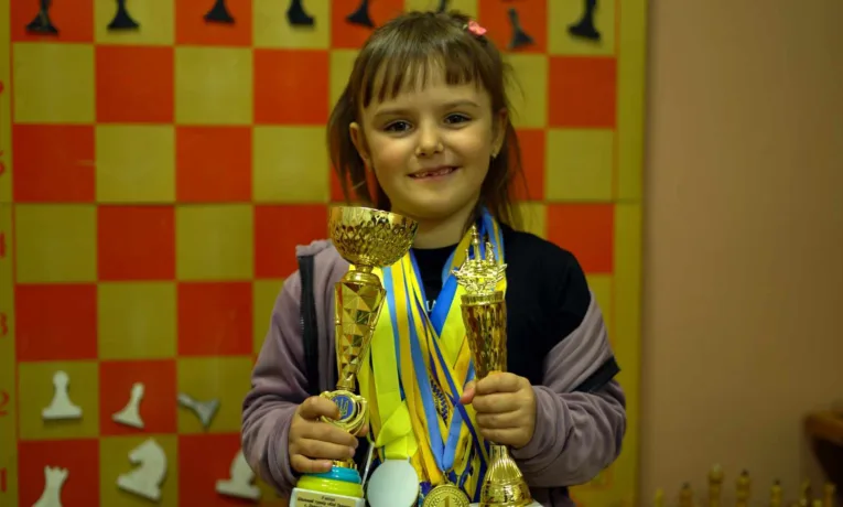Юна шахістка з Калуша стала срібною призеркою на чемпіонату України