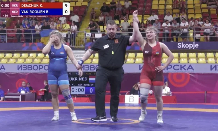Калушанка Христина Демчук завоювала 3-е місце на Чемпіонаті Європи з вільної боротьби
