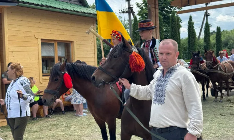 У Косові відкрили Центр гуцульського коня «Гуцулик»