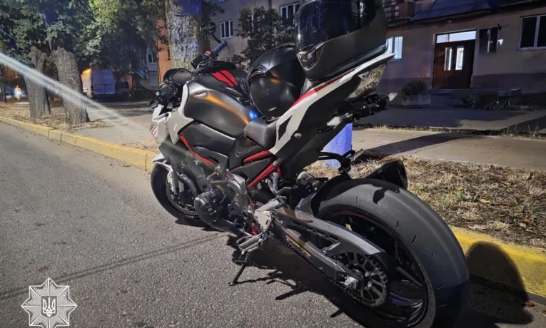 У Франківську виявили мотоцикл, який перебував у міжнародному розшуку