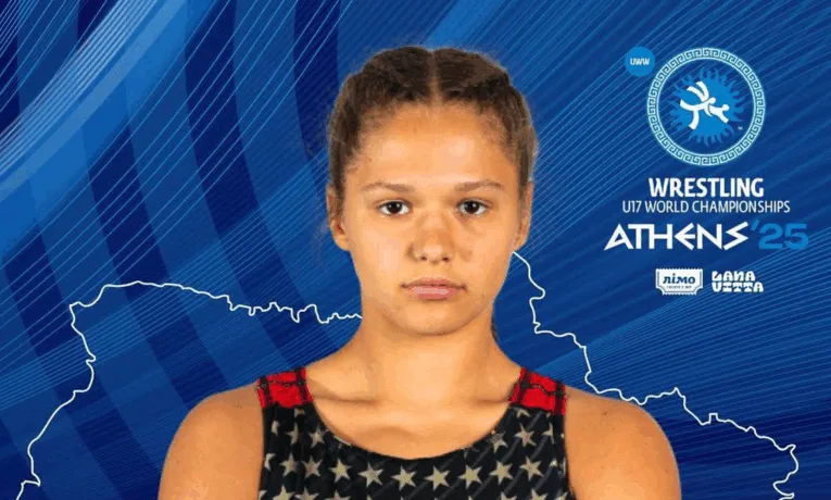 Юна спортсменка з Калуша виборола «бронзу» на чемпіонаті світу з вільної боротьби в Афінах