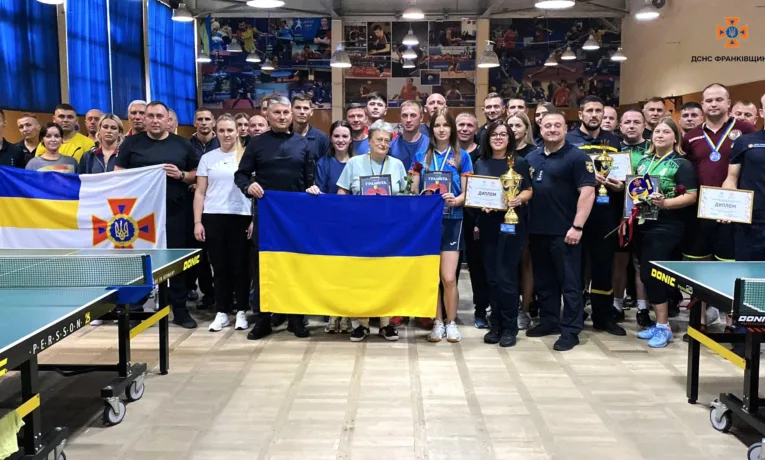 У Франківську пройшов Чемпіонат з настільного тенісу до Дня пам’яті захисників