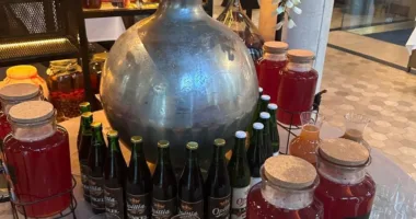 продукція Опілля на зустрічі бізнесу презентація