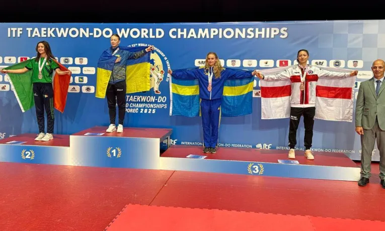 Івано-Франківські таеквондистки здобули медалі на світовій першості в Хорватії