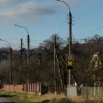 У Боднареві встановили електронне табло для контролю швидкості автомобілів