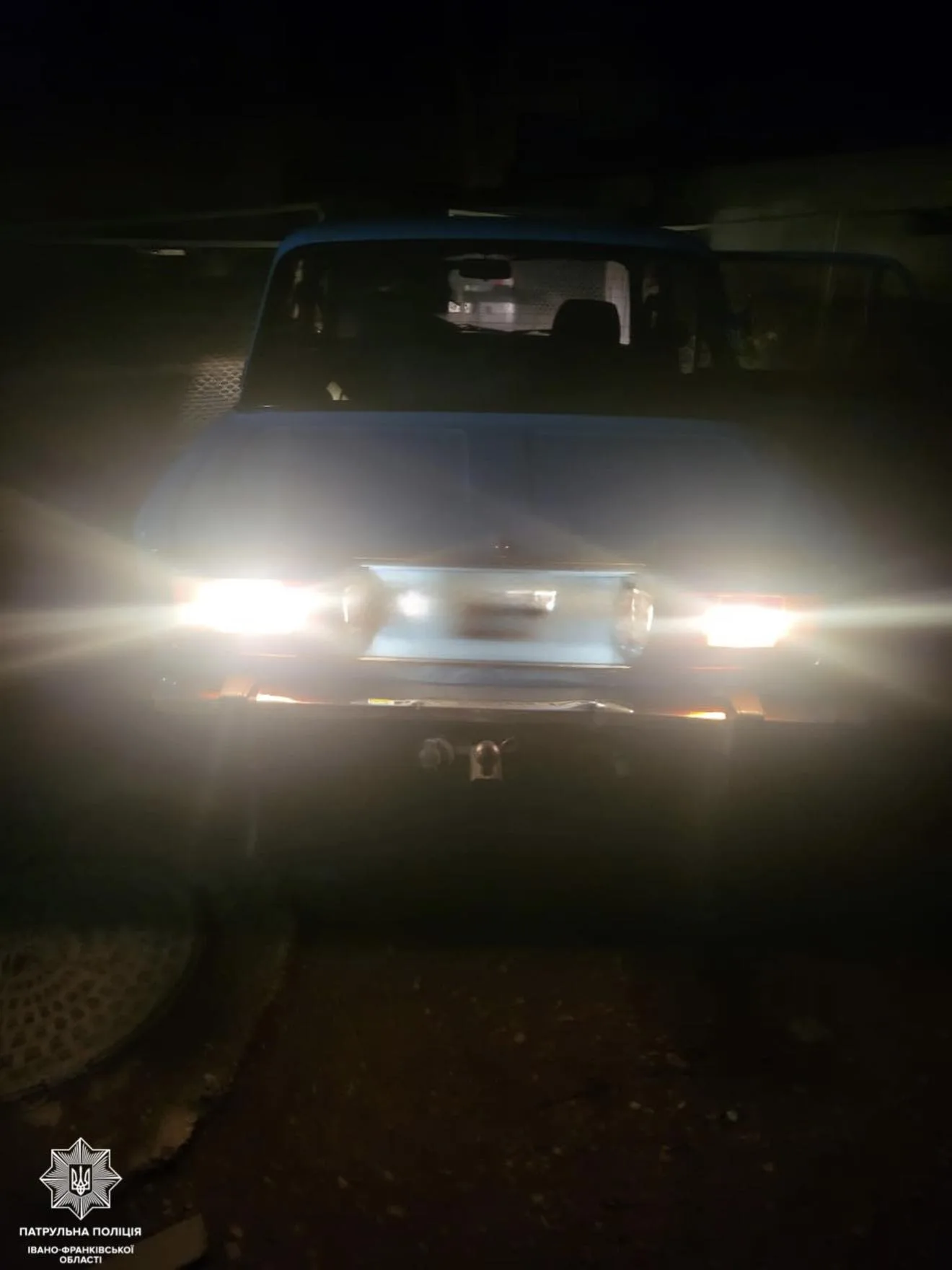 У Франківську патрульні зупинили водія, який керував напідпитку та був позбавлений права керування