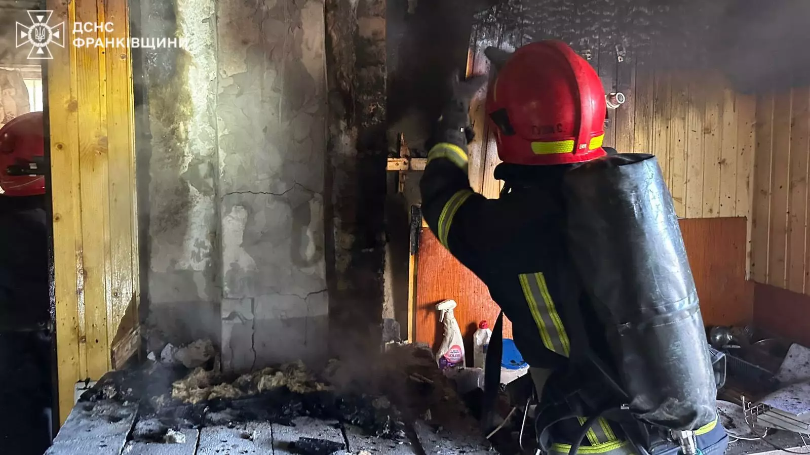 Під час пожежі на дачі в Павлівці вогнеборці врятували собаку