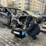 На Прикарпатті неповнолітній підпалив авто за гроші від російських кураторів