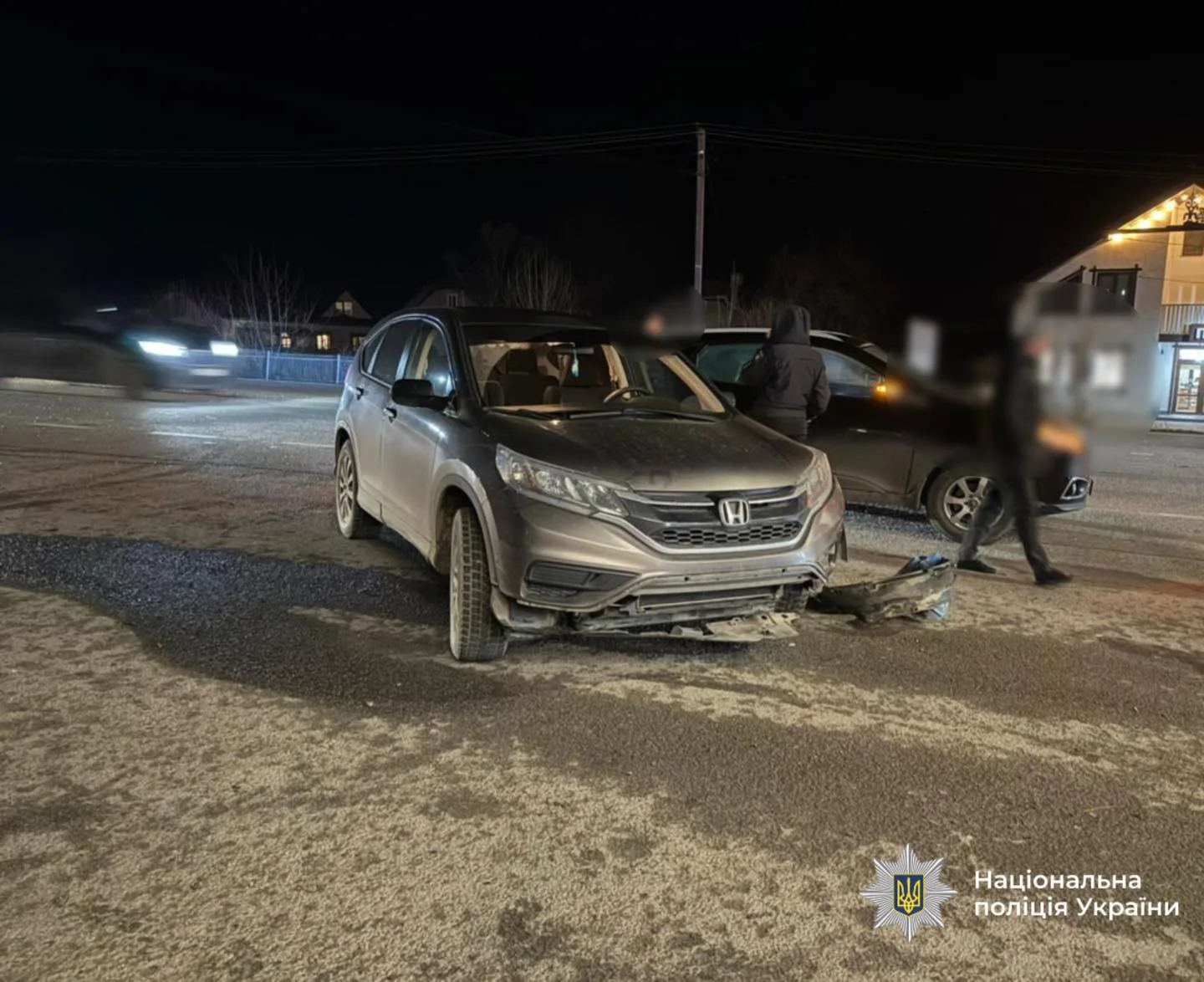 Поліція з’ясовує обставини ДТП у Крилосі, в якій травмовано двох пішоходів