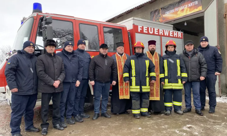 У Тлумацькій громаді створили перший підрозділ Добровільної пожежної команди