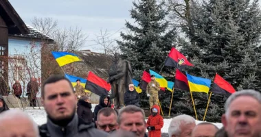На Калущині відзначили 117-ту річницю з дня народження Степана Бандери