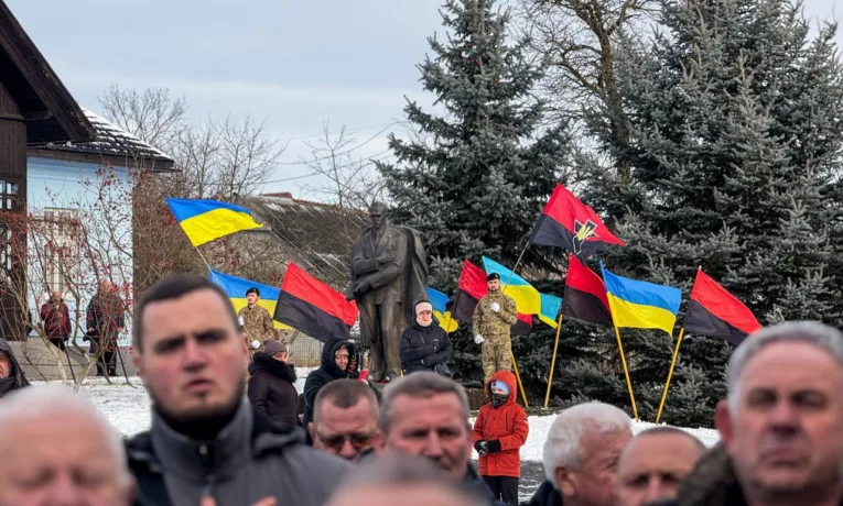 На Калущині відзначили 117-ту річницю з дня народження Степана Бандери
