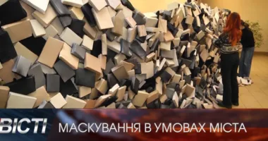 Колготки та пінопласт: в Івано-Франківську виготовляють унікальні маскувальні сітки