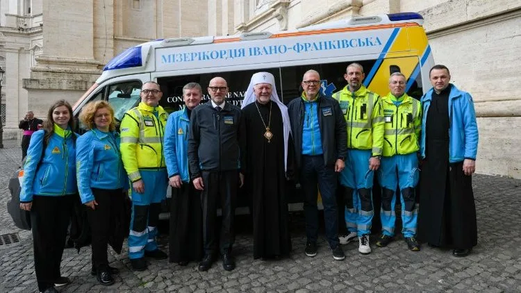 Митрополит Володимир Війтишин представив Івано-Франківськ на аудієнції у Ватикані