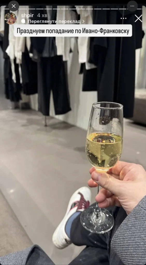 Франківський колаборант Михайло Шпір схвально відгукнувся про обстріл міста