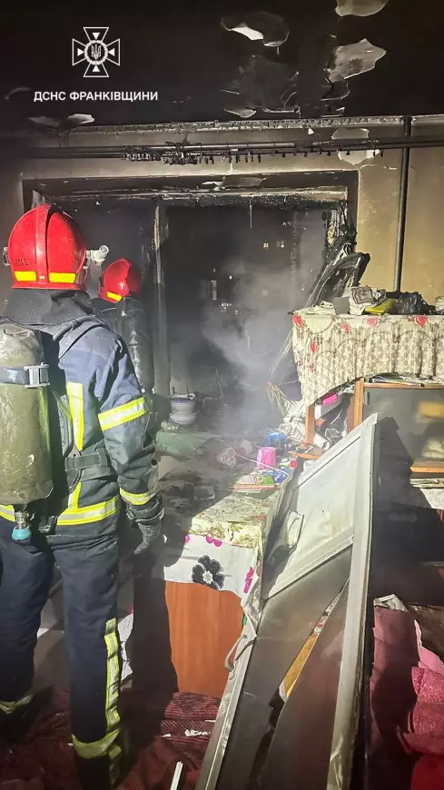 Під час пожежі в Івано-Франківську загинула жінка
