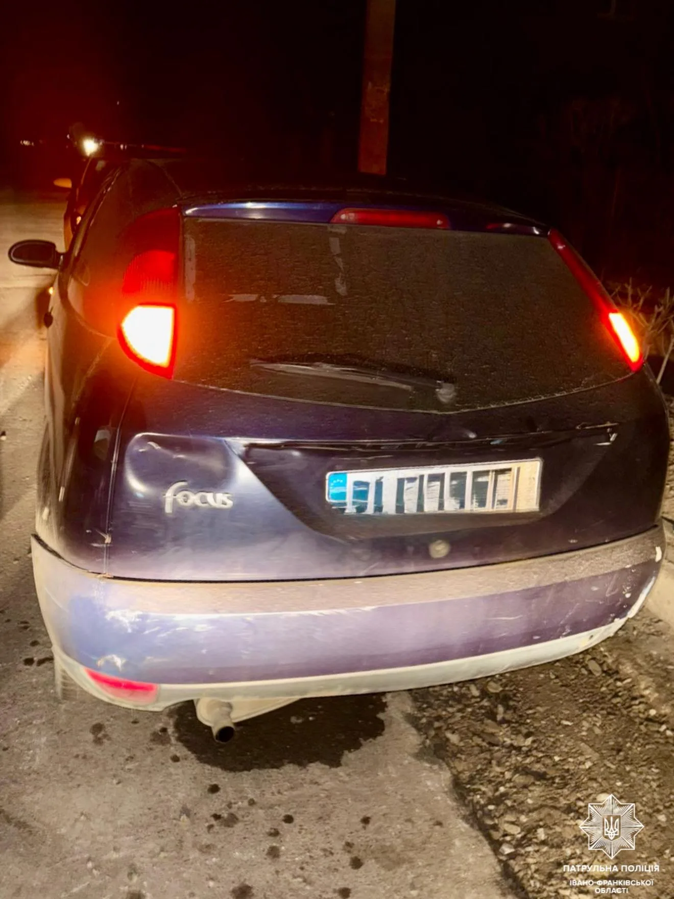 У Франківську зупинили водія без прав із ознаками сп&rsquo;яніння