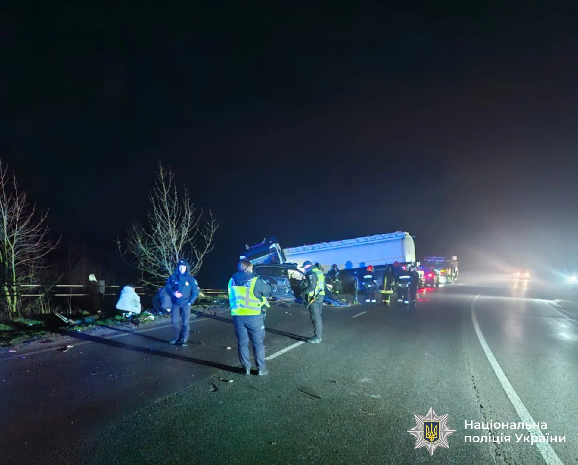 Трагічна ДТП на Прикарпатті: одна загибла, четверо травмованих