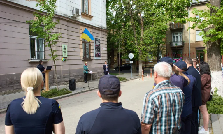 У Франківську відкрили пам’ятну дошкуголовному архітектору міста та рятувальнику Владиславу Мюльну