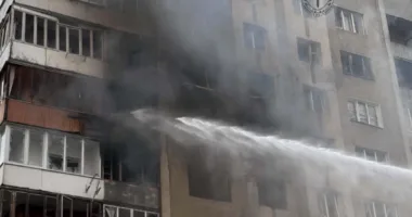 Внаслідок атаки БПЛА у Франківську постраждали 8 людей