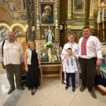 До храму в Калуші передали унікальну тифлоікону «Гошівська Богородиця»