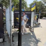 В Івано-Франківську невідома жінка зневажила пам'ять загиблого Героя