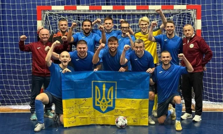 Прикарпатці вперше стали чемпіонами України з футзалу серед спортсменів з порушеннями слуху